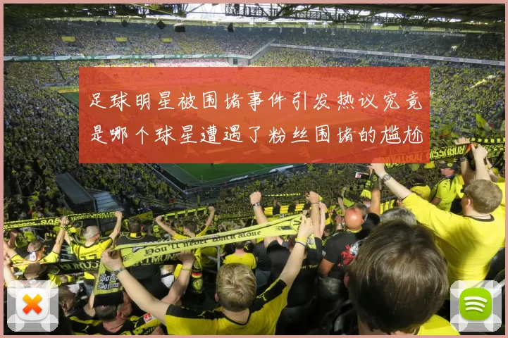 足球明星被围堵事件引发热议究竟是哪个球星遭遇了粉丝围堵的尴尬时刻