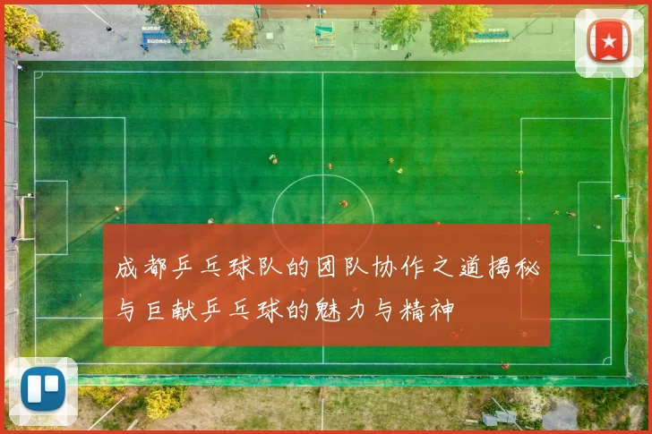 成都乒乓球队的团队协作之道揭秘与巨献乒乓球的魅力与精神
