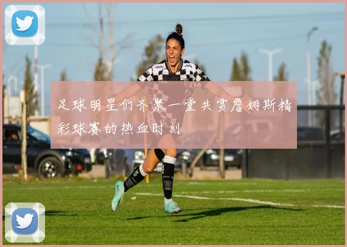 足球明星们齐聚一堂共赏詹姆斯精彩球赛的热血时刻