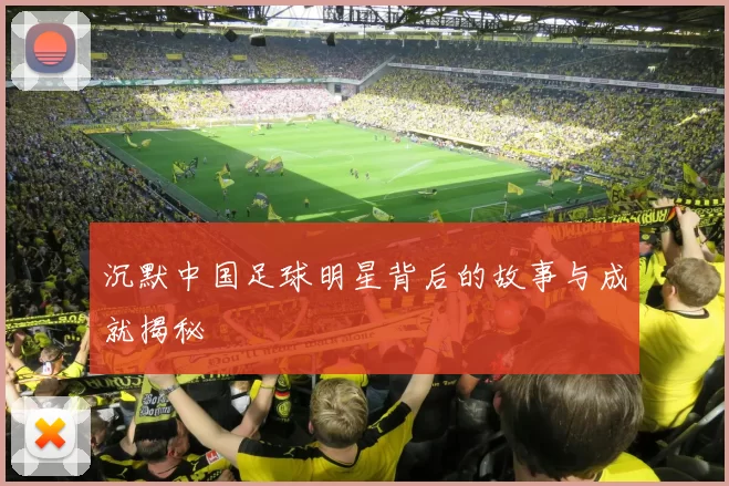沉默中国足球明星背后的故事与成就揭秘